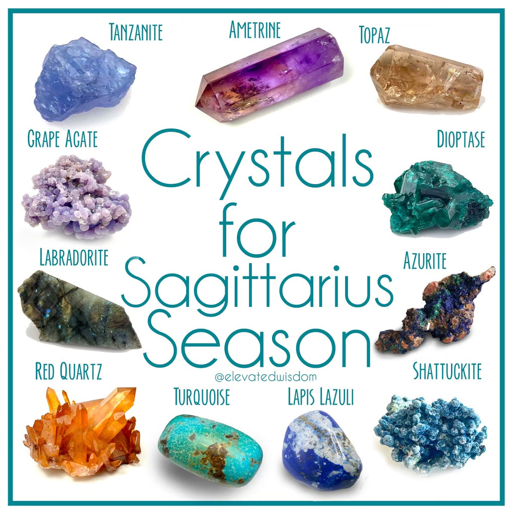 Crystals for Sagittarius Season