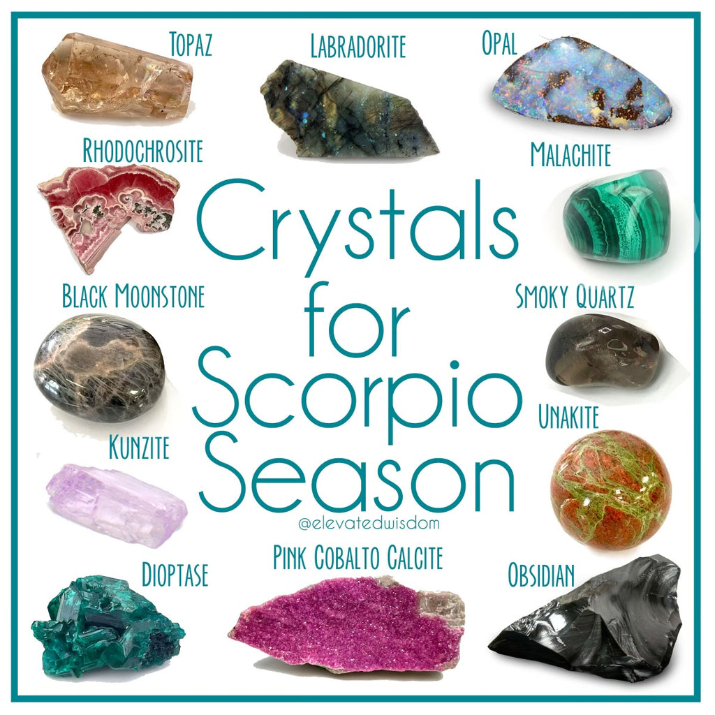 Crystals for Scorpio Season