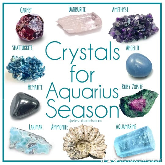 Crystals for Aquarius Season