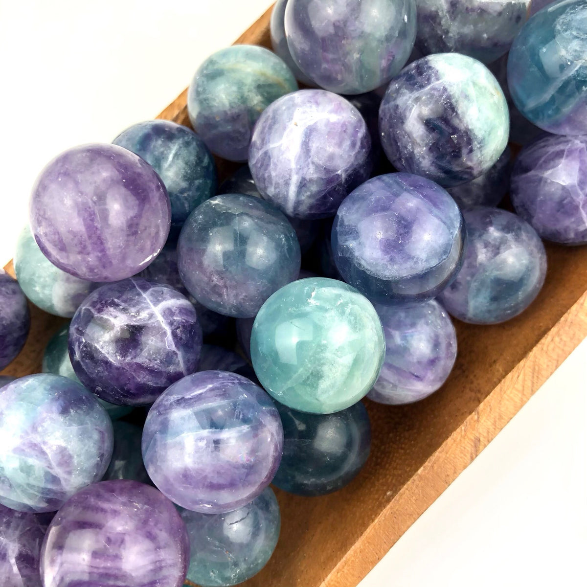 Fluorite Mini Spheres – ElevatedWisdom