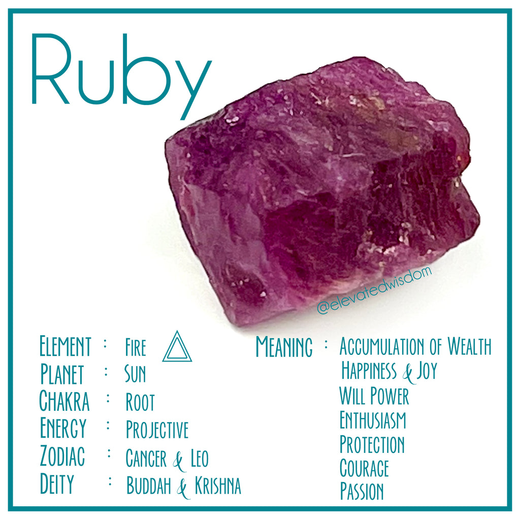 Aa Grade Ruby Ruby - Natural AAA Grade – ElevatedWisdom